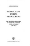 Book cover for Herrschaft Durch Verwaltung