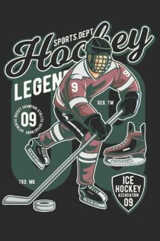 Cover of hockey notebook