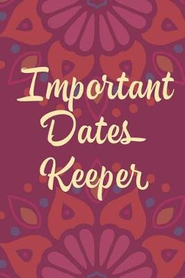 Book cover for Important Dates Keeper