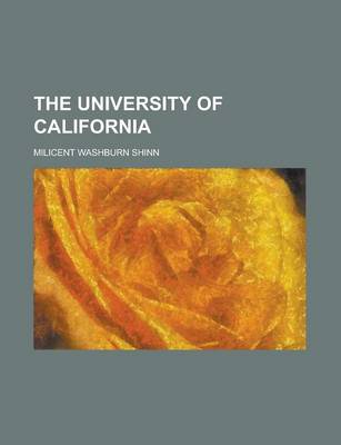 Book cover for The University of California