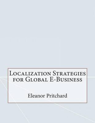 Book cover for Localization Strategies for Global E-Business
