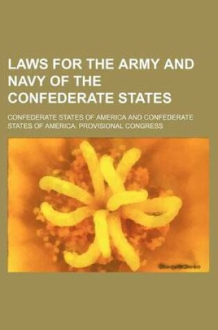 Cover of Laws for the Army and Navy of the Confederate States