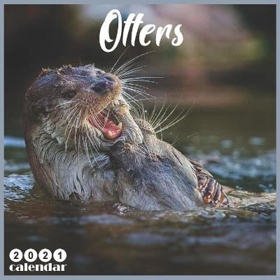 Book cover for Otters 2021 Calendar