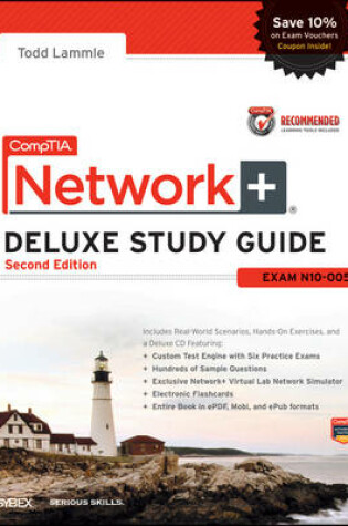 Cover of CompTIA Network+ Deluxe Study Guide Recommended Courseware