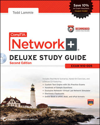 Book cover for CompTIA Network+ Deluxe Study Guide Recommended Courseware