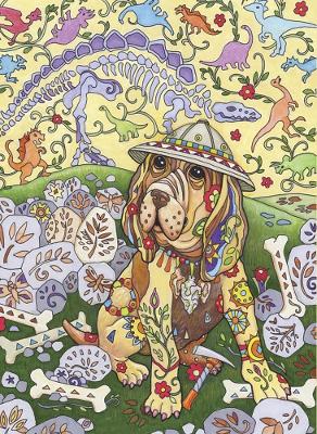 Book cover for Dazzling Dogs Notebook