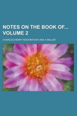 Cover of Notes on the Book of Volume 2