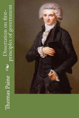 Book cover for Dissertation on First-Principles of Government