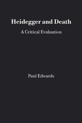 Book cover for Heidegger and Death