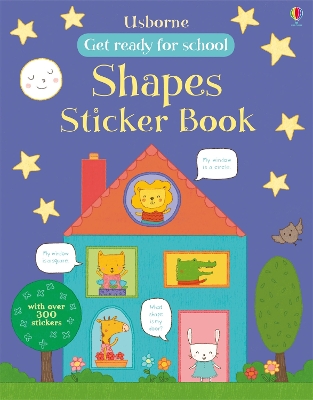 Book cover for Shapes Sticker Book