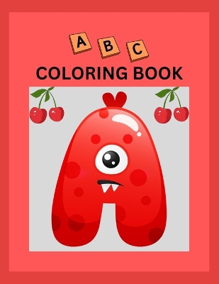 Book cover for ABC coloring book