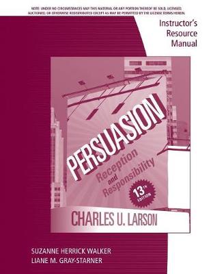 Book cover for Irm Persuasion Recpt Respn 13e