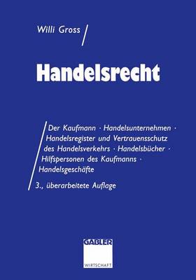 Book cover for Handelsrecht