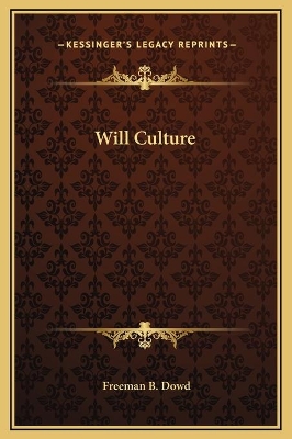 Book cover for Will Culture