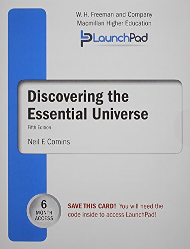 Book cover for Launchpad for Comins' Discovering the Essential Universe (Six Month Access)