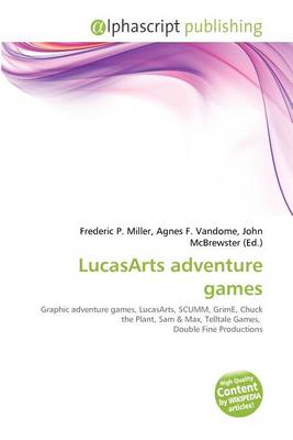 Book cover for LucasArts Adventure Games