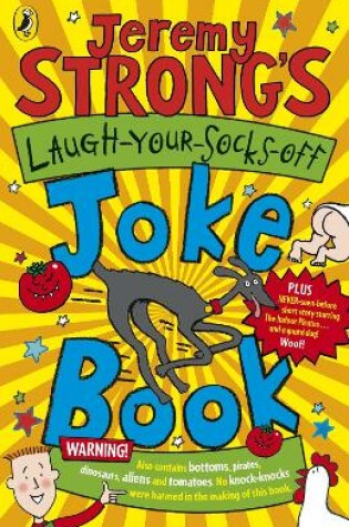 Cover of Jeremy Strong's Laugh-Your-Socks-Off Joke Book