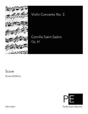 Book cover for Violin Concerto No. 3