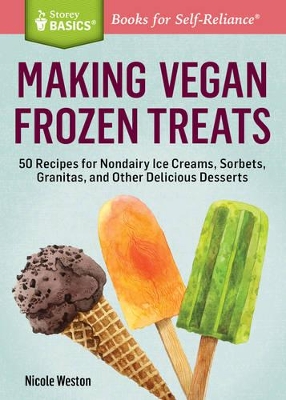 Book cover for Making Vegan Frozen Treats