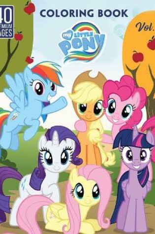 Cover of My Little Pony Coloring Book Vol1