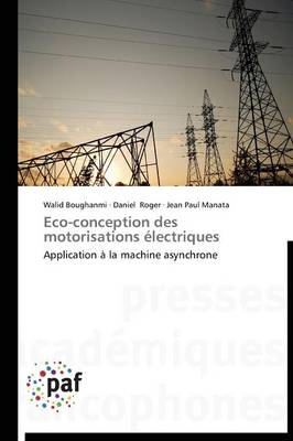 Cover of Eco-Conception Des Motorisations Electriques