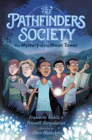 Book cover for The Mystery of the Moon Tower