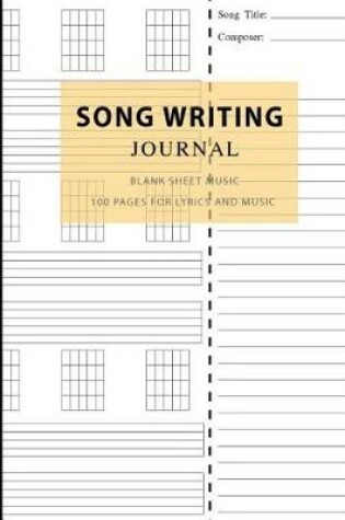 Cover of Song Writing Journal