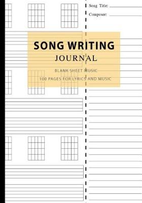 Book cover for Song Writing Journal