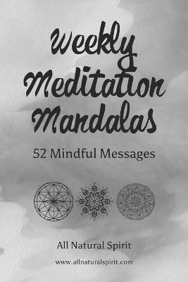 Book cover for Weekly Meditation Mandalas