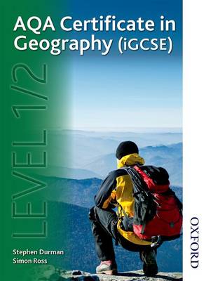 Book cover for AQA Certificate in Geography (iGCSE) Level 1/2