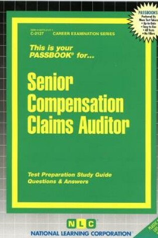 Cover of Senior Compensation Claims Auditor