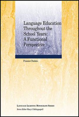 Book cover for Language Education Throughout the School Years