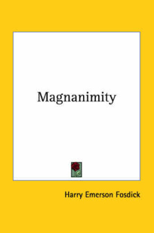 Cover of Magnanimity