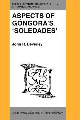 Book cover for Aspects of Gongora's 'Soledades'