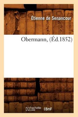 Book cover for Obermann, (Ed.1852)