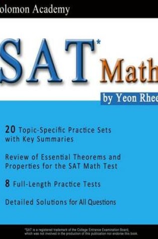 Cover of SAT Math