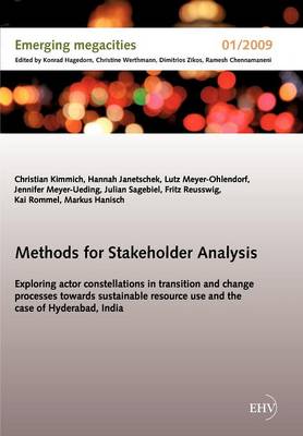 Book cover for Methods for Stakeholder Analysis