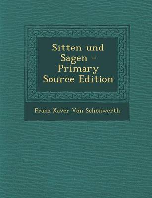 Book cover for Sitten Und Sagen