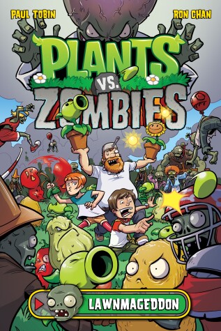 Book cover for Plants vs. Zombies Volume 1: Lawnmageddon