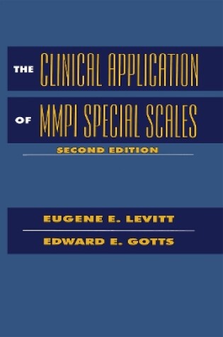 Cover of The Clinical Application of MMPI Special Scales