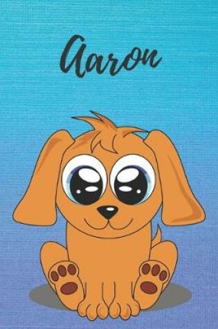 Cover of Aaron dog coloring book / notebook / journal / diary