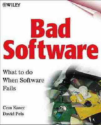 Book cover for Bad Software