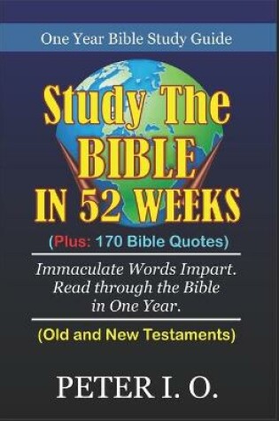 Cover of One Year Bible Study Guide