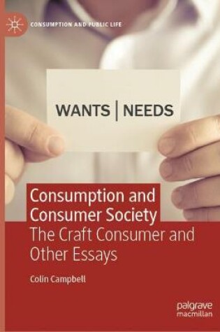 Cover of Consumption and Consumer Society