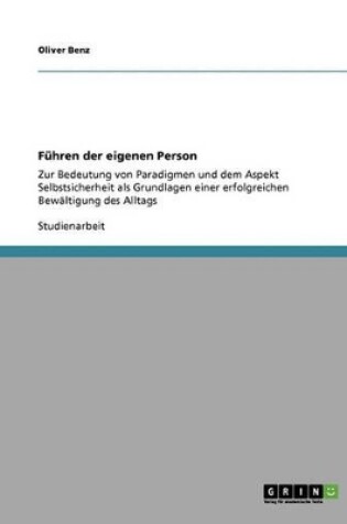 Cover of Fuhren Der Eigenen Person