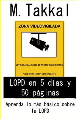 Cover of LOPD en 5 dias y 50 paginas