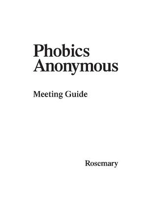 Book cover for Phobics Anonymous