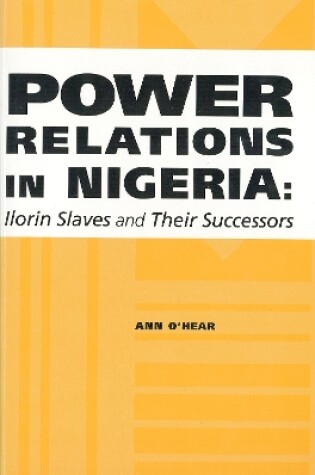 Cover of Power Relations in Nigeria