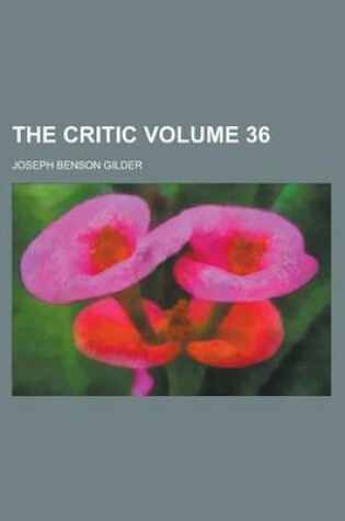 Cover of The Critic Volume 36