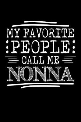 Book cover for My Favorite People Call Me Nonna